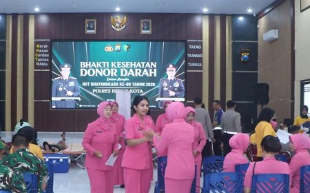 Hari Bhayangkara ke-80 Dimeriahkan dengan Kegiatan Bakti Kesehatan