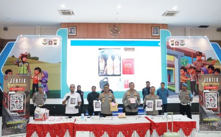 Polresta Sidoarjo Berhasil Ungkap Sindikat Narkoba Internasional
