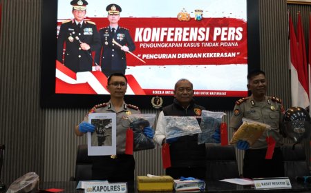 Polisi Ungkap Kasus Penjambretan dan Amankan Pelakunya
