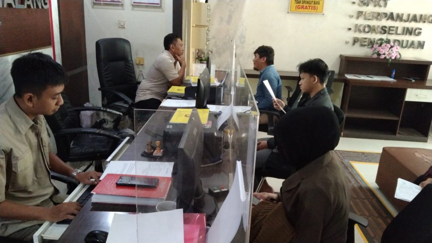 Polres Malang Perkuat Pelayanan SPKT, Utamakan Respons Cepat dan Humanis